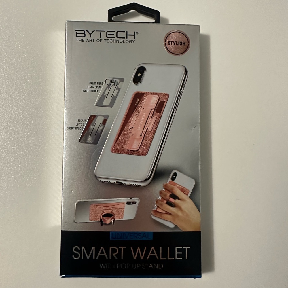 Bytech Smart Wallet with Pop Up Stand - Picture 2 of 9